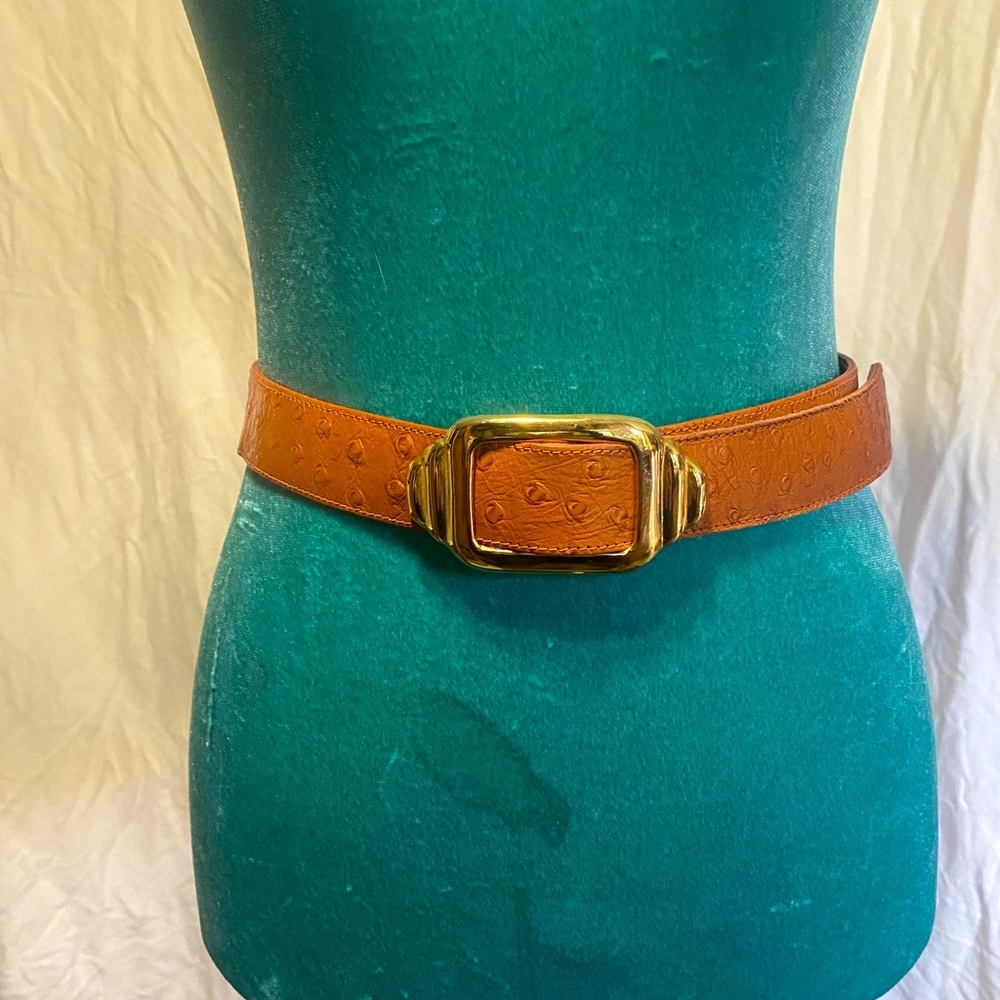 Echo: vintage leather belt 4-6